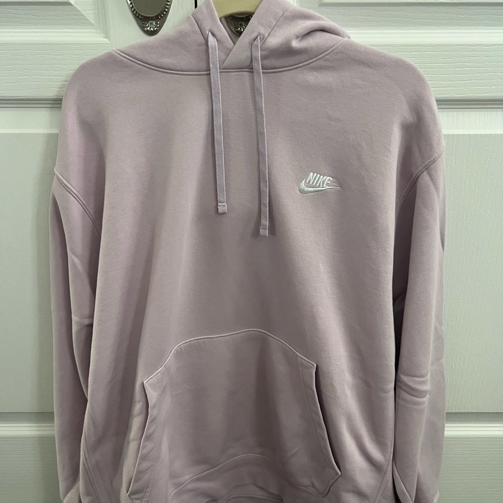 Nike Purple Sweatshirt Hoodie Relaxed Fit